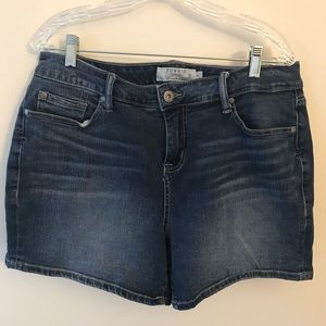 TORRID Distressed Denim Shorts